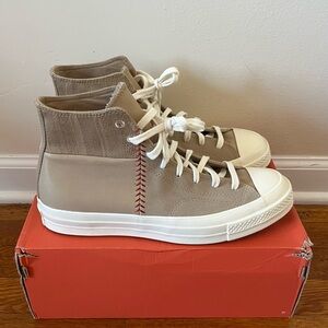 Converse Chuck 70 Crafted Mixed Material High 'Nomad Khaki' Men Size 10